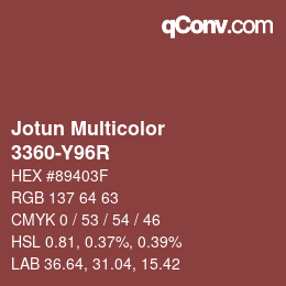 Farbcode: Jotun Multicolor - 3360-Y96R | qconv.com