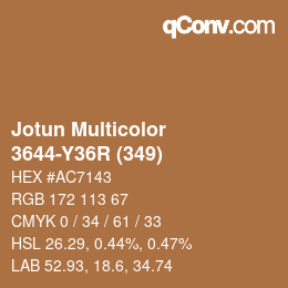 Farbcode: Jotun Multicolor - 3644-Y36R (349) | qconv.com