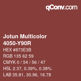 カラーコード: Jotun Multicolor - 4050-Y90R | qconv.com
