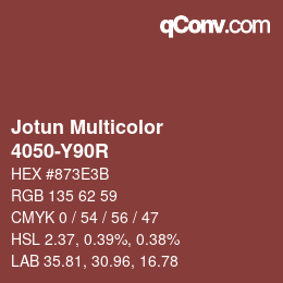 カラーコード: Jotun Multicolor - 4050-Y90R | qconv.com