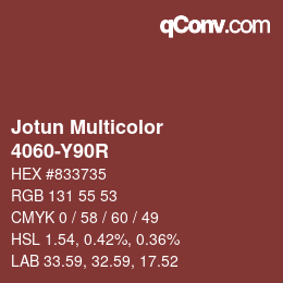 カラーコード: Jotun Multicolor - 4060-Y90R | qconv.com