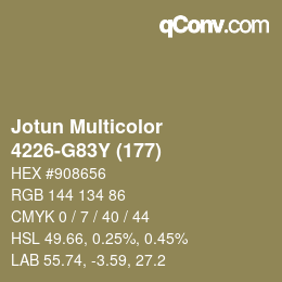 Farbcode: Jotun Multicolor - 4226-G83Y (177) | qconv.com
