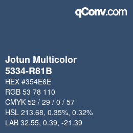 Farbcode: Jotun Multicolor - 5334-R81B | qconv.com