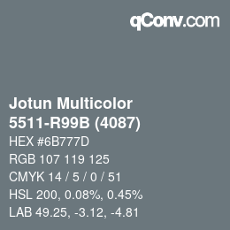 Farbcode: Jotun Multicolor - 5511-R99B (4087) | qconv.com