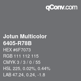 Color code: Jotun Multicolor - 6405-R78B | qconv.com