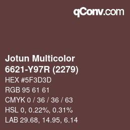 Código de color: Jotun Multicolor - 6621-Y97R (2279) | qconv.com