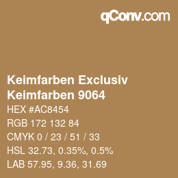 Código de color: Keimfarben Exclusiv - Keimfarben 9064 | qconv.com
