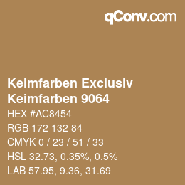 Código de color: Keimfarben Exclusiv - Keimfarben 9064 | qconv.com