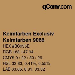 カラーコード: Keimfarben Exclusiv - Keimfarben 9066 | qconv.com