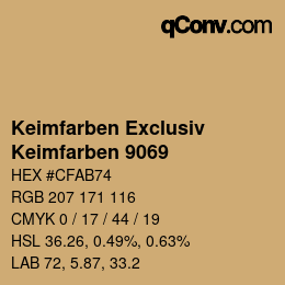 Código de color: Keimfarben Exclusiv - Keimfarben 9069 | qconv.com