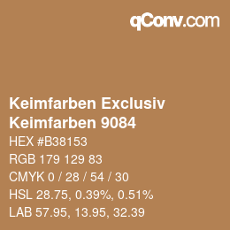 Código de color: Keimfarben Exclusiv - Keimfarben 9084 | qconv.com