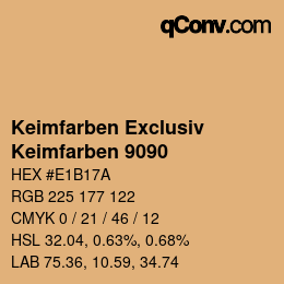 Código de color: Keimfarben Exclusiv - Keimfarben 9090 | qconv.com