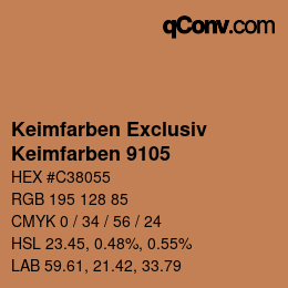 Código de color: Keimfarben Exclusiv - Keimfarben 9105 | qconv.com