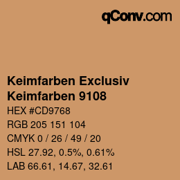 カラーコード: Keimfarben Exclusiv - Keimfarben 9108 | qconv.com