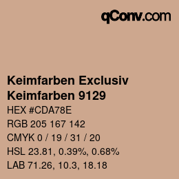 カラーコード: Keimfarben Exclusiv - Keimfarben 9129 | qconv.com