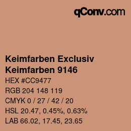 カラーコード: Keimfarben Exclusiv - Keimfarben 9146 | qconv.com