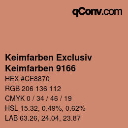 カラーコード: Keimfarben Exclusiv - Keimfarben 9166 | qconv.com