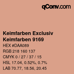 Farbcode: Keimfarben Exclusiv - Keimfarben 9169 | qconv.com