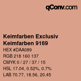 カラーコード: Keimfarben Exclusiv - Keimfarben 9169 | qconv.com