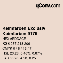 カラーコード: Keimfarben Exclusiv - Keimfarben 9176 | qconv.com