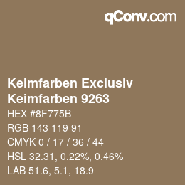 Farbcode: Keimfarben Exclusiv - Keimfarben 9263 | qconv.com