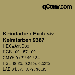 カラーコード: Keimfarben Exclusiv - Keimfarben 9367 | qconv.com