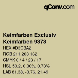 カラーコード: Keimfarben Exclusiv - Keimfarben 9373 | qconv.com