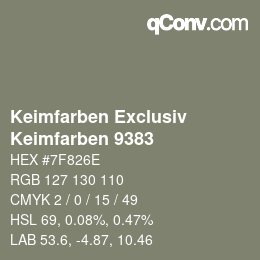 Farbcode: Keimfarben Exclusiv - Keimfarben 9383 | qconv.com