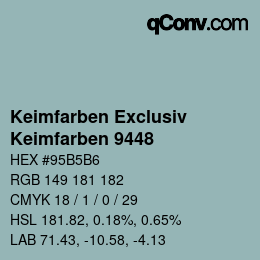 カラーコード: Keimfarben Exclusiv - Keimfarben 9448 | qconv.com