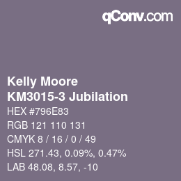 Código de color: Kelly Moore - KM3015-3 Jubilation | qconv.com