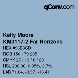 Code couleur: Kelly Moore - KM3117-2 Far Horizons | qconv.com - big