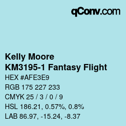 Farbcode: Kelly Moore - KM3195-1 Fantasy Flight | qconv.com