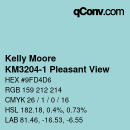 Farbcode: Kelly Moore - KM3204-1 Pleasant View | qconv.com