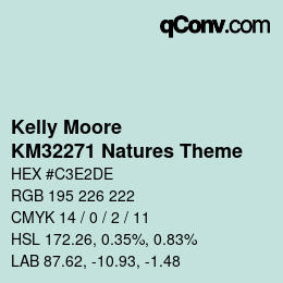 カラーコード: Kelly Moore - KM32271 Natures Theme | qconv.com