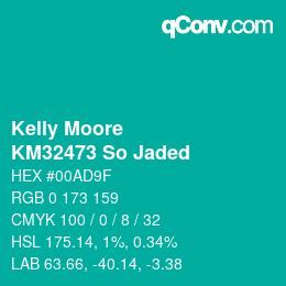 Farbcode: Kelly Moore - KM32473 So Jaded | qconv.com