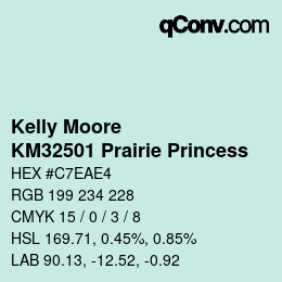 カラーコード: Kelly Moore - KM32501 Prairie Princess | qconv.com