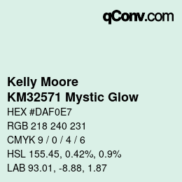 Código de color: Kelly Moore - KM32571 Mystic Glow | qconv.com