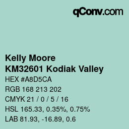 Farbcode: Kelly Moore - KM32601 Kodiak Valley | qconv.com