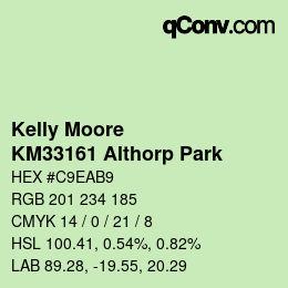 カラーコード: Kelly Moore - KM33161 Althorp Park | qconv.com