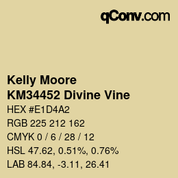 カラーコード: Kelly Moore - KM34452 Divine Vine | qconv.com