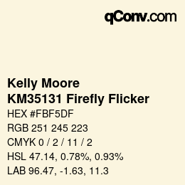 Código de color: Kelly Moore - KM35131 Firefly Flicker | qconv.com