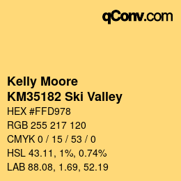 Color code: Kelly Moore - KM35182 Ski Valley | qconv.com