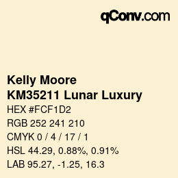 Código de color: Kelly Moore - KM35211 Lunar Luxury | qconv.com