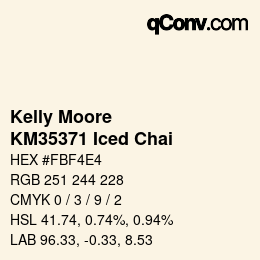 カラーコード: Kelly Moore - KM35371 Iced Chai | qconv.com