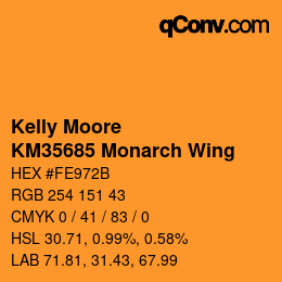 Farbcode: Kelly Moore - KM35685 Monarch Wing | qconv.com