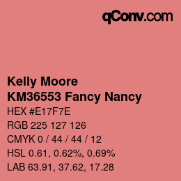 Farbcode: Kelly Moore - KM36553 Fancy Nancy | qconv.com