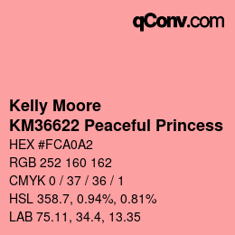 Código de color: Kelly Moore - KM36622 Peaceful Princess | qconv.com
