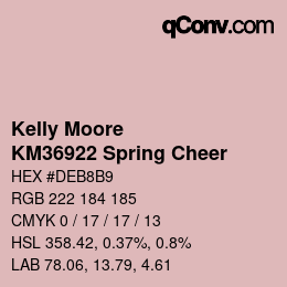 Farbcode: Kelly Moore - KM36922 Spring Cheer | qconv.com