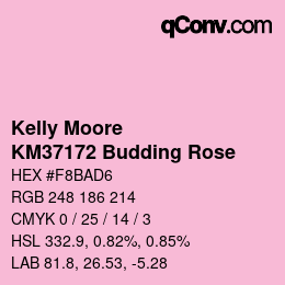 Farbcode: Kelly Moore - KM37172 Budding Rose | qconv.com