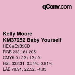 Color code: Kelly Moore - KM37252 Baby Yourself | qconv.com